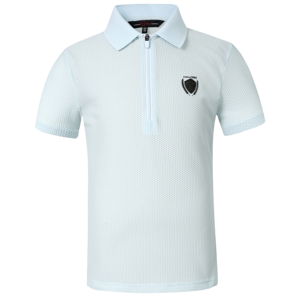 Koszulka damska Polo light blue Covalliero kolekcja wiosna/lato 2024